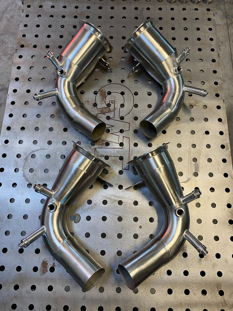 Porsche 911 992 Turbo & 992 Turbo S high Flow Downpipes