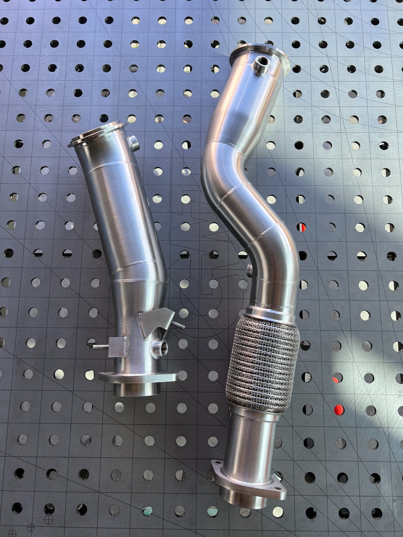 Passend für BMW M2/M3/M4 G80/G81/G82/G83/G87 Downpipes 88,9mm