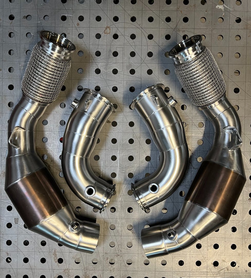High Flow Downpipes passend für BMW M5 F90 / M8 F92 / F93 S63M