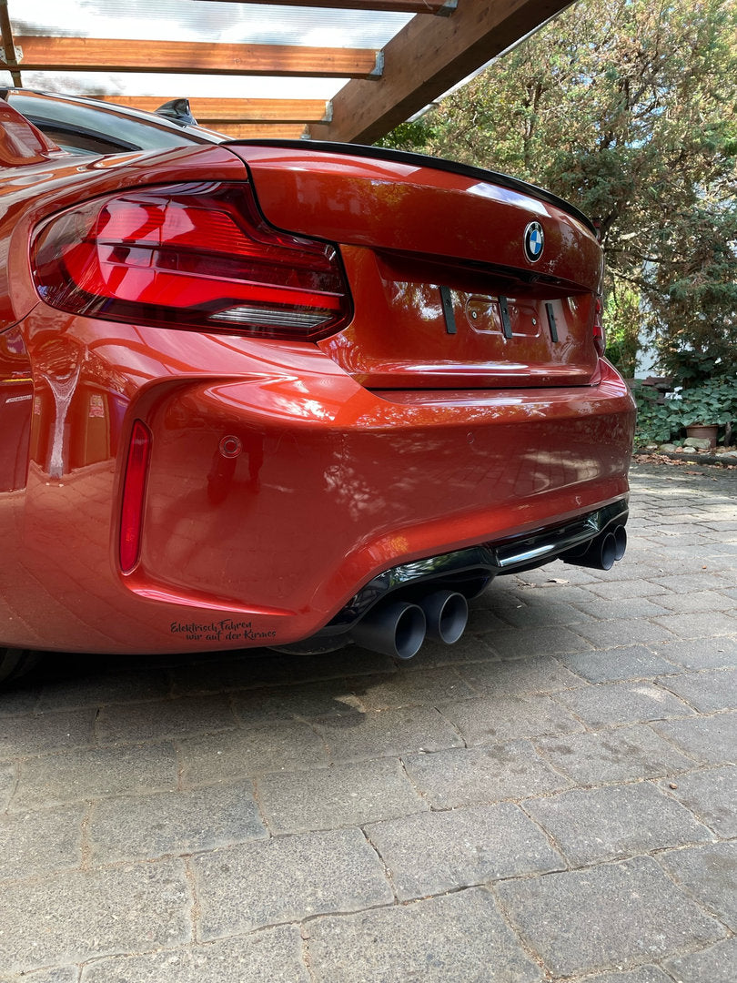 Auspuffblenden passend für BMW M2 Competition